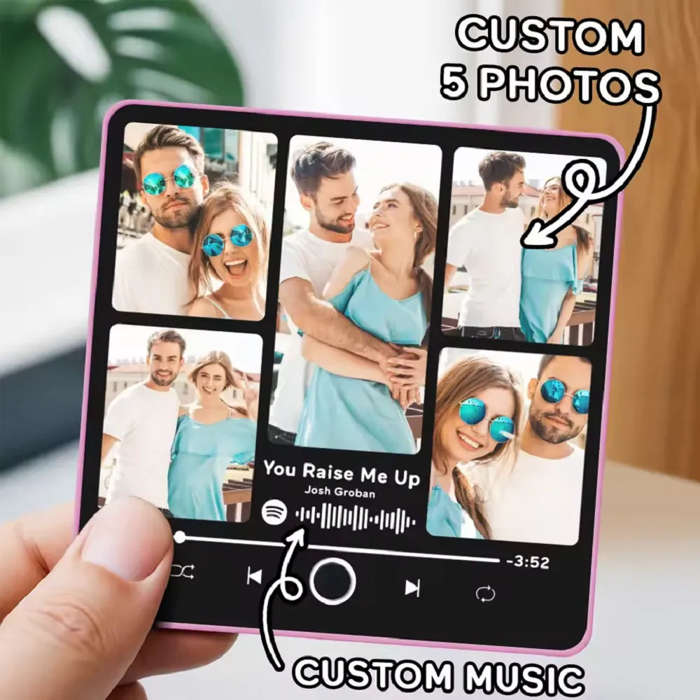 audio fridge magnet with built-in speaker 